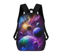 sinyumoney Cosmic Planets in Space-2 Mochila Escolar Para Ordenador Portátil Para La Escuela/trabajo/viajes: Perfecta Para Viajes, Trabajo Y Uso Diario 17inch
