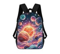 sinyumoney Cosmic Planets in Space-4 Mochila Escolar/para Ordenador Portátil Para Colegio/trabajo/viajes Para Camping, Aventuras Al Aire Libre Y Viajes Diarios 17inch