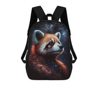 sinyumoney Cosmic Red Panda Art Print-12 Mochila Escolar De Moda, Mochila Para Material Escolar, Mochila Impermeable Informal Para Acampar, Aventuras Al Aire Libre Y Viajes Diarios 17inch