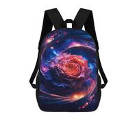 sinyumoney Cosmic Rose Bloom-2 Mochila Escolar Grande Para Niños, Niñas, Adolescentes, Hombres Y Mujeres 17inch
