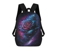 sinyumoney Cosmic Rose Bloom-4 Mochila Escolar Resistente Al Agua, Mochila De Viaje, Bolsa Para Computadora - Perfecta Para Viajes, Trabajo Y Uso Diario 17inch