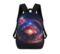 sinyumoney Cosmic Rose Bloom Mochila Escolar Resistente Al Agua Para Ordenador Portátil: Perfecta Para Viajes, Trabajo Y Uso Diario 17inch
