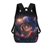 sinyumoney Cosmic Rose Fantasy Artwork Mochila Grande Para Portátil Resistente Al Agua Para La Escuela - Perfecta Para Viajes, Trabajo Y Uso Diario 17inch
