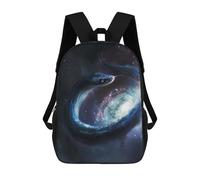 sinyumoney Cosmic Serpent Galaxy Artwork Mochila Escolar Grande Resistente Al Agua Para Portátil Para La Escuela/trabajo/viajes 17inch