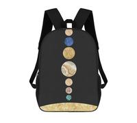 sinyumoney Cosmic Space IV Mochilas Infantiles Impresas En 3D, Mochilas De Moda Informales, Mochilas De Viaje Bonitas, Mochilas Informales Para Exteriores Para Niños Y Niñas 17inch