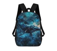 sinyumoney Cosmic Space Whale Mochila Escolar Infantil Impresa En 3D Para Niños, Mochilas De Viaje De Alta Capacidad, Bolsas Para Libros, Mochila Escolar Infantil 17inch