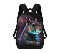 sinyumoney Cosmic Squirrel Art Print-1 Mochilas Escolares, De Viaje Y Universitarias Para Hombres, Mujeres Y Adolescentes 17inch