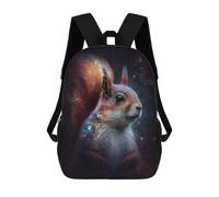 sinyumoney Cosmic Squirrel Art Print-11 Mochila Escolar Resistente Al Agua, Mochila Escolar De Negocios Para Hombres/mujeres 17inch