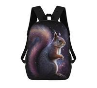 sinyumoney Cosmic Squirrel Art Print-7 Mochila Escolar Para Ordenador Portátil Para La Escuela/trabajo/viajes: Perfecta Para Viajes, Trabajo Y Uso Diario 17inch
