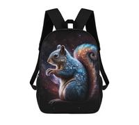 sinyumoney Cosmic Squirrel Art Print-8 Mochila Escolar De 17 Pulgadas Impresa En 3D Mochilas Infantiles Mochila Genial Impresa En 3D Para Niños De Primaria Y Secundaria