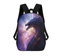 sinyumoney Cosmic Star Dragon Mochila Escolar, Mochila De Viaje Resistente Al Agua, Mochila Para Computadora Para Niñas, Niños Y Adolescentes 17inch