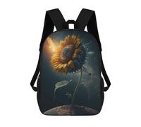 sinyumoney Cosmic Sunflower-4 Mochila Escolar Mochila Para Niños Impresa En 3D Mochilas Infantiles Para Niños Y Niñas Mochilas Escolares Mochilas De Viaje Para Niños 17inch