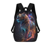 sinyumoney Cosmic Tiger Artwork-1 Mochila Escolar Infantil Impresa En 3D Para Niños, Mochilas De Viaje, Bolsas Para Libros, Mochila Escolar Infantil 17inch
