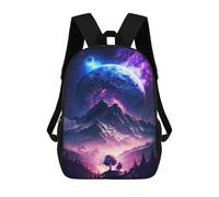 sinyumoney Cosmic Universe Dreamscape Mochilas Para Niños, Mochilas Escolares Personalizadas En 3D Para Niños Y Niñas, Mochilas Escolares Grandes, Mochilas Informales Para El Día A Día 17inch