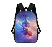 sinyumoney Cosmic Violin Melody Mochilas Infantiles Mochila Escolar Impresa En 3D Para Niños Mochilas De Viaje Bolsas Para Libros Para Niños 17inch Mochila Escolar