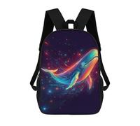 sinyumoney Cosmic Whale Mochila Escolar Infantil Impresa En 3D Para Niños, Mochila De Viaje De Alta Capacidad, Bolsas Para Libros, Mochila Escolar Infantil 17inch