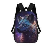 sinyumoney Cosmic Wolf Portrait-17 Mochila Escolar Ligera E Informal Para Adolescentes, Niños, Mujeres Y Hombres 17inch