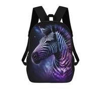 sinyumoney Cosmic Zebra Art Print-4 Mochila Escolar De 17 Pulgadas Impresa En 3D Mochilas Infantiles Mochila Genial Impresa En 3D Para Niños De Primaria Y Secundaria