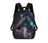 sinyumoney Cosmic Zebra Portrait-1 Mochila Grande Para Portátil Resistente Al Agua Para La Escuela - Perfecta Para Viajes, Trabajo Y Uso Diario 17inch