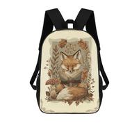 sinyumoney Cottagecore Fox Reading Autumn Mochila Ligera Informal Para El Día A Día, Mochila Escolar Para Adolescentes, Chicas, Chicos, Mujeres Y Hombres 17inch