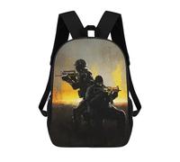 sinyumoney Counter-Strike Key Art Mochila Escolar Impresa En 3D Mochilas Informales Para Niños Mochila Escolar Impresa En 3D Para Niños De Primaria Y Secundaria 17inch