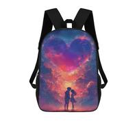 sinyumoney Couple Under Love Mochila Escolar Resistente Al Agua Para Ordenador Portátil Para La Escuela/trabajo/viajes 17inch