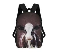 sinyumoney Cow Splatter Mochila Infantil, Mochila Escolar De Gran Capacidad Para Estudiantes, Mochila Para Libros, Mochila Para Niños, Niñas, Adultos Y Adolescentes 17inch