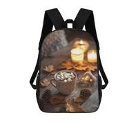 sinyumoney Cozy Autumn Evening Mochila Escolar Resistente Al Agua, Mochila Escolar De Negocios Para Niños/niñas/adolescentes 17inch