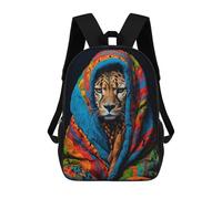 sinyumoney Cozy Cheetah Mochila Infantil, Mochila Escolar Infantil, Mochilas Escolares Impresas En 3D Para Niños Y Estudiantes Adolescentes 17inch