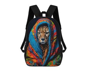 sinyumoney Cozy Cheetah Mochila Infantil, Mochila Escolar Infantil, Mochilas Escolares Impresas En 3D Para Niños Y Estudiantes Adolescentes 17inch