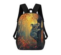 sinyumoney Cozy Koala Mochila Infantil Para Niñas Y Niños, Mochila De Día, Escuela Primaria, Perfecta Para La Vuelta Al Cole O Educación Física, Regalos Y Viajes 17inch