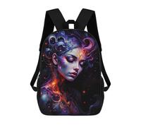 sinyumoney Cracks in My Mind Mochila Escolar Para Secundaria Y Preparatoria. Mochila Informal Para Adolescentes, Chicas, Chicos, Mujeres Y Hombres. 17inch