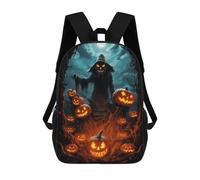 sinyumoney Creepy Halloween Mochilas Infantiles Impresas En 3D, Mochilas De Moda Informales, Mochilas De Viaje Bonitas, Mochilas Informales Para Exteriores Para Niños Y Niñas 17inch