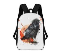 sinyumoney Crow Mochila Infantil, Mochila Escolar Para Niños Y Adolescentes, Mochila De Viaje, Mochila Escolar, Mochila Para Libros 17inch