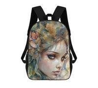 sinyumoney Crown of Autumn Leaves Mochila Ligera Informal Para El Día A Día, Mochila Escolar Para Hombres/mujeres 17inch