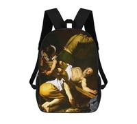 sinyumoney Crucifixion of Saint Peter Mochila, Mochila Escolar Impresa En 3D, Bolsa Para El Almuerzo Escolar, Mochila De Viaje, Mochila Para Amigos, Mochila Escolar Para Niñas Y Niños 17inch