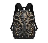 sinyumoney Cthulhu Kraken Monster God Mochila Ligera Para Aeropuerto, Estudiantes Universitarios Y Mochileros: Perfecta Para Viajes, Trabajo Y Uso Diario 17inch