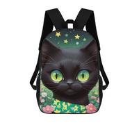 sinyumoney Cute And Funny Black Cat Mochila Escolar Impresa En 3D Mochila Escolar De Moda Para Niños Mochilas Para Niños Estudiantes De Secundaria 17inch