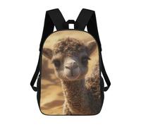 sinyumoney Cute Baby Camel Mochila Escolar Impresa En 3D 17inch Mochila Escolar Infantil Mochilas De Viaje Mochila Informal De Moda Para Niños Y Estudiantes