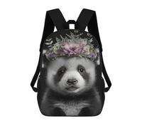 sinyumoney Cute Baby Fluffy Panda Mochilas Para Niños Y Estudiantes, Mochilas Escolares Impresas En 3D, Mochilas Para Estudiantes De Primaria Y Secundaria Para Niños Y Niñas 17inch