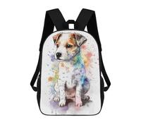 sinyumoney Cute Baby Jack Russel Dog Mochilas Infantiles Impresas En 3D Para Niños. Mochilas De Viaje De Moda Para Niños. Mochila Escolar Para Estudiantes De Primaria Y Secundaria.