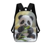 sinyumoney Cute Baby Panda Eating Bamboo Mochilas Escolares Impresas En 3D, Mochila Escolar Informal Para Niños, Mochila Escolar De Moda Para Estudiantes De Secundaria 17inch