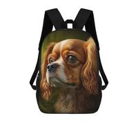 sinyumoney Cute Brown Dog Mochila Escolar Infantil Impresa En 3D, Mochila Informal De Moda Para Niños, Mochila De Viaje De Alta Capacidad Para Libros Para Niños 17inch