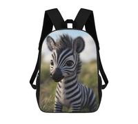 sinyumoney Cute Cartoon Baby Zebra Mochilas De 17 Pulgadas Para Niños, Mochilas Escolares Impresas En 3D Para Estudiantes De Primaria Y Secundaria, Para Niños Y Niñas.