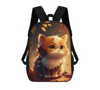 sinyumoney Cute Cat Cartoon Animal Mochila Infantil Escolar Para Niños Con Estampado 3D De Dibujos Animados, Mochila Escolar Para Estudiantes, Mochila Para Portátil Para Niños Y Niñas 17inch
