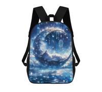 sinyumoney Cute Cat Dreamcatcher Mochilas Para Niños Mochila Escolar Mochila Escolar Impresa En 3D Para Niños Estudiantes De Primaria Y Secundaria 17inch