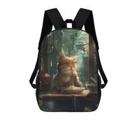 sinyumoney Cute Cat Noodles Spaghetti Mochila Escolar Mochila Para Niños Impresa En 3D Mochilas Infantiles Para Niños Y Niñas Mochilas Escolares Mochilas De Viaje Para Niños 17inch