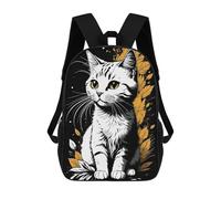 sinyumoney Cute Cate Mochila Infantil De Moda Divertida Mochila Escolar Para Niños Y Adolescentes Con Impresión 3D Para Niños 17inch