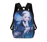 sinyumoney Cute Celestial Chibi Fairy Mochila De Negocios Resistente Para Portátil Para La Escuela/trabajo/viajes 17inch