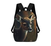 sinyumoney Cute Deer New Mochila Escolar Impresa En 3D Para Niños Mochilas De Viaje De Alta Capacidad Bolsas Para Libros Mochila Escolar Para Niños Mochila 17inch